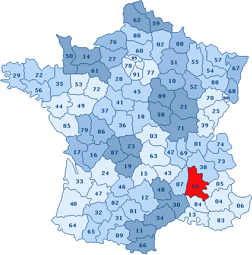 Carte france